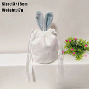 Easter Bunny Bags Velvet Rabbit Ears Gift Packing Chocolate Candy Bags