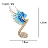 Music Gives Me Wings Brooches