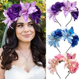 Butterfly Rose Floral Fascinators