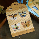 Set of 4 Butterfly Bookmarks Magnetic Page Holder