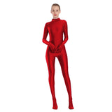Cat Burglar Adult Spandex Full Body Zentai Footed Jumpsuit Unisex Bodysuit Unitard Halloween Costume