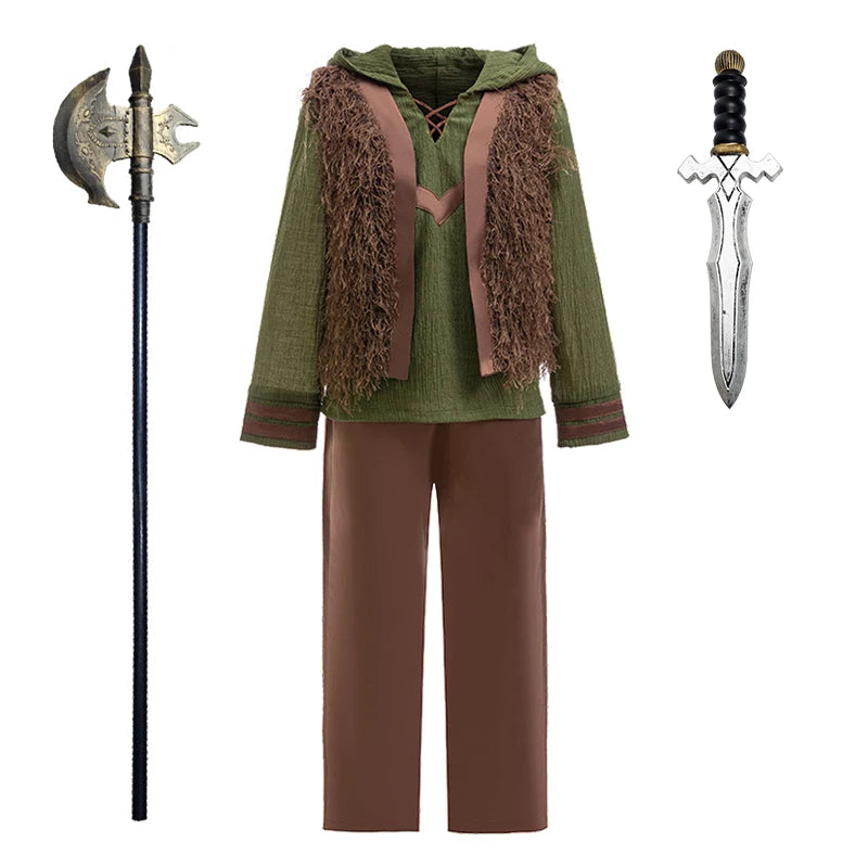 Train Your Dragon Children Halloween Cosplay Movie Costumes Boy Girl