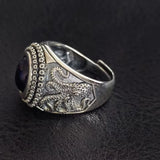 The Kraken of the Depths S925 Sterling Silver Rings Zircon Octopus