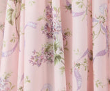 Ceony's Pink Floral Backless Halter Neck Dress