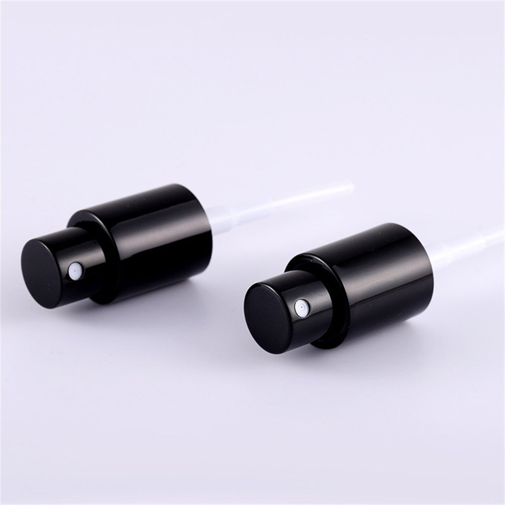 Square Perfume Spray Bottles Refillable Cosmetic Container With Cap