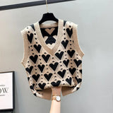 Love Heart Sweater Vest