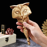 Duchess Kitty Hand Mirror Resin Ornamental Vanity Table Decor