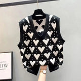 Love Heart Sweater Vest