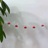 Mushroom String Lights Battery LED Fairy Lights