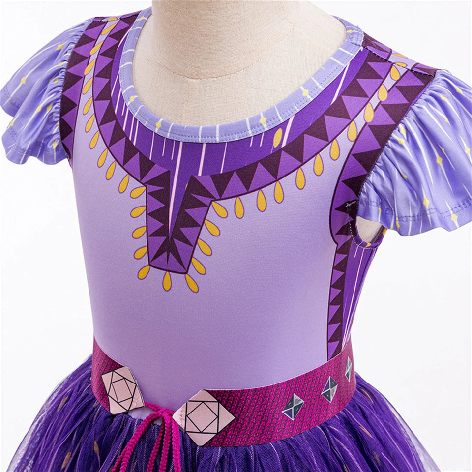 Princess Asha Halloween Dress Ups Costumes