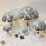 Mushroom Mirror Disco Ball Home Decor