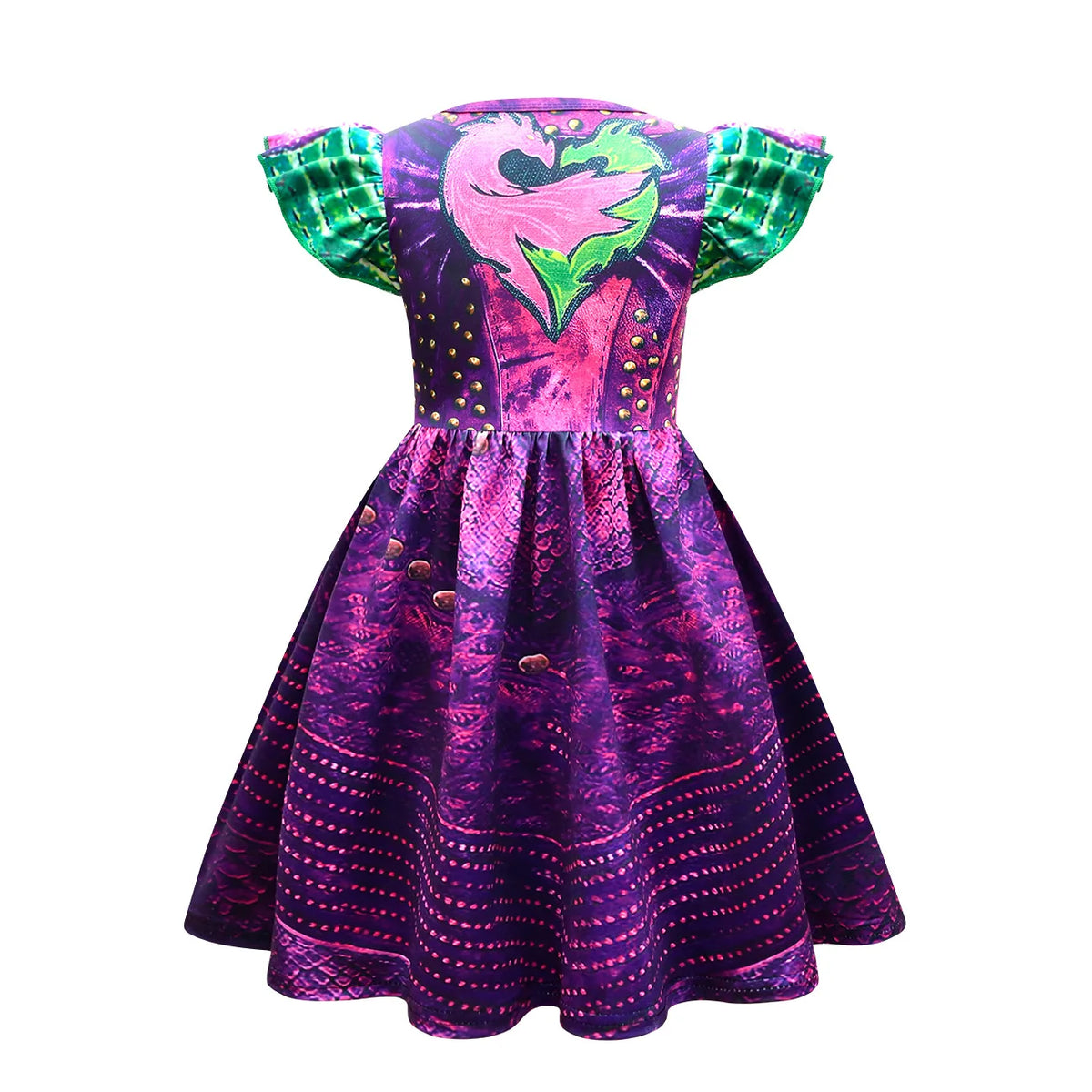 Descendants 3 Mal Evie Costumes for Girls Cosplay Costume