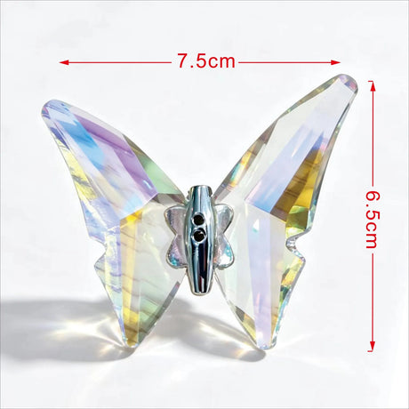 Rainbow Prism Butterfly & Dragonfly Figurine Glass Decor