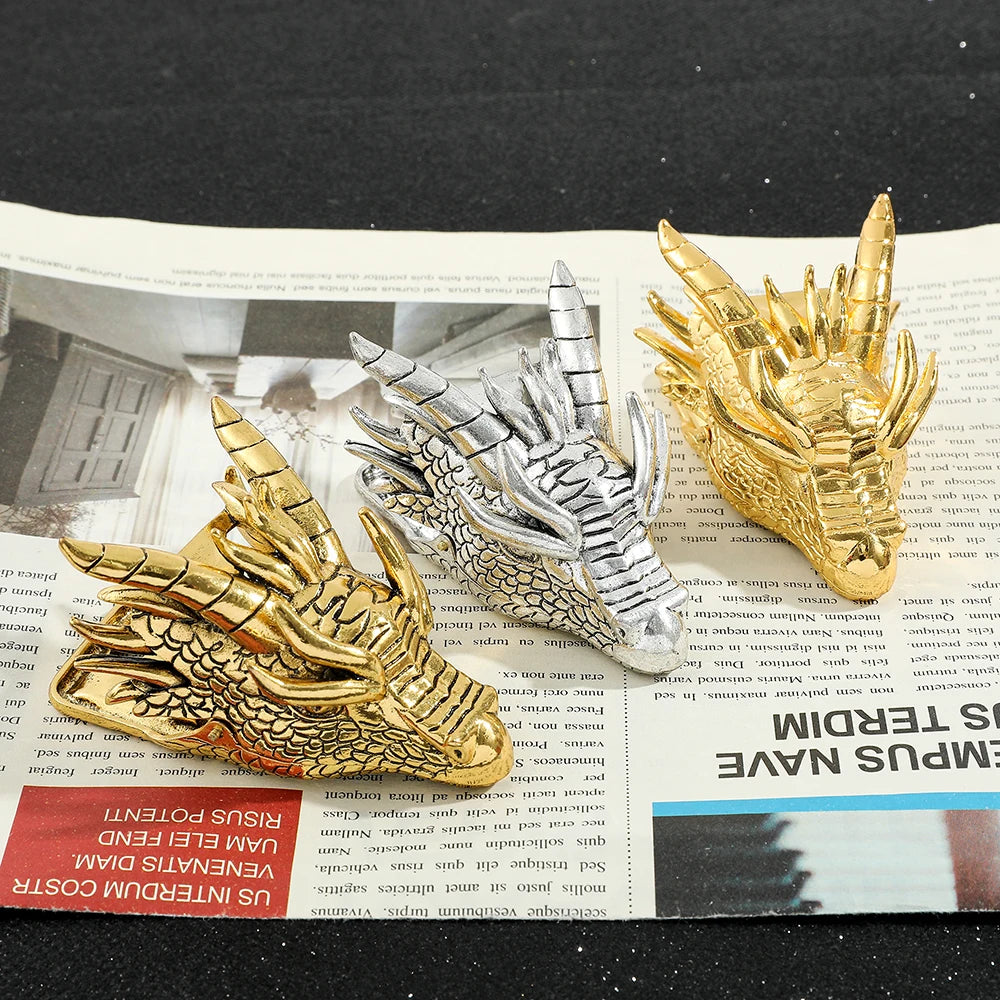 Dragon Head Metal Bookmarks for Book Lovers