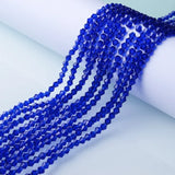 3/4/6mm Rainbow Austria Bicone Crystal Beads AB Colour Faceted Glass Beads for DIY Jewellery Making