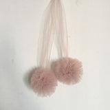 Netting Pompoms Canopy Decoration Nursery Kids Room Decor