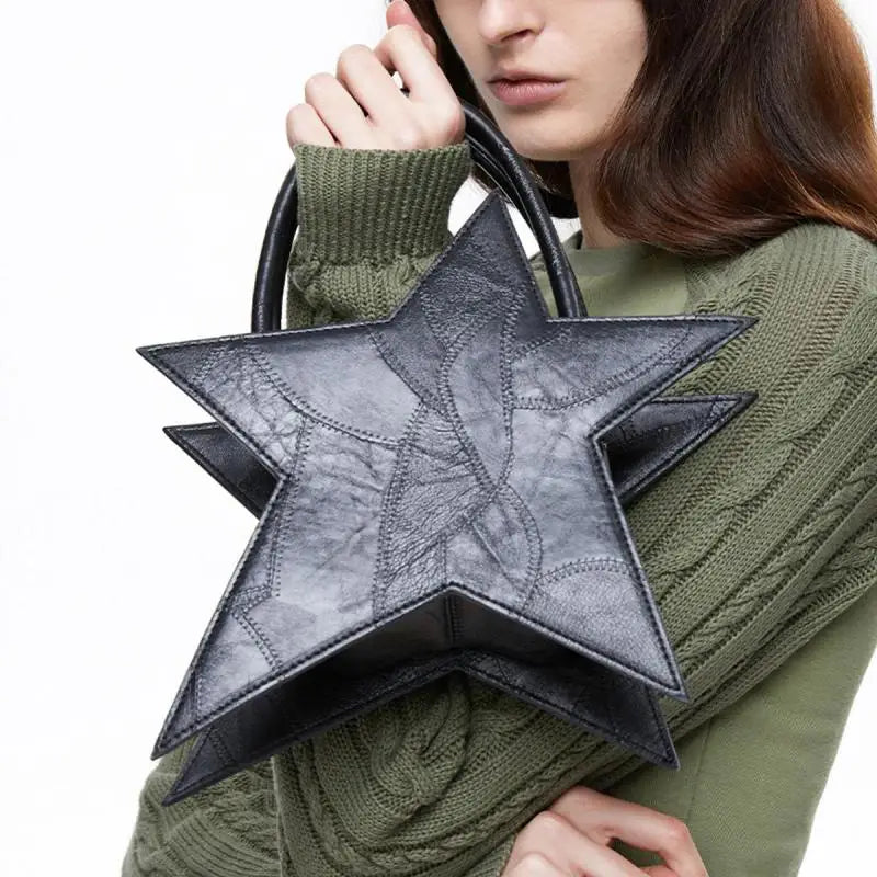 Black Star Clutch Bag