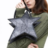Black Star Clutch Bag