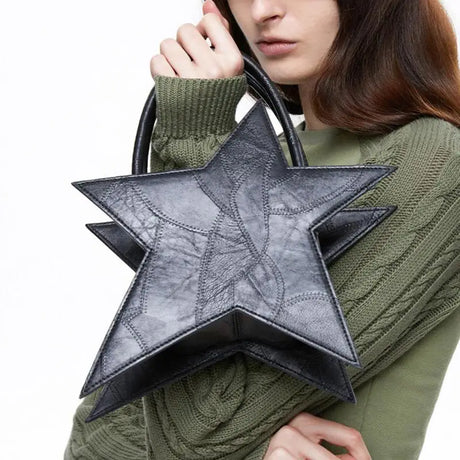 Black Star Clutch Bag