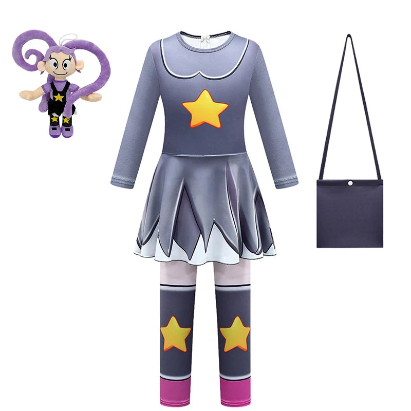 Adventure Game Bobi Time Lily Kids Clothes Halloween Cosplay Book Week Costumes Pretend Play
