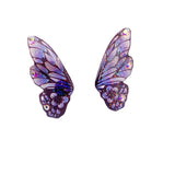Fantastical Resin Butterfly Wings Earrings