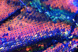Purple Sequins Women's Blazer