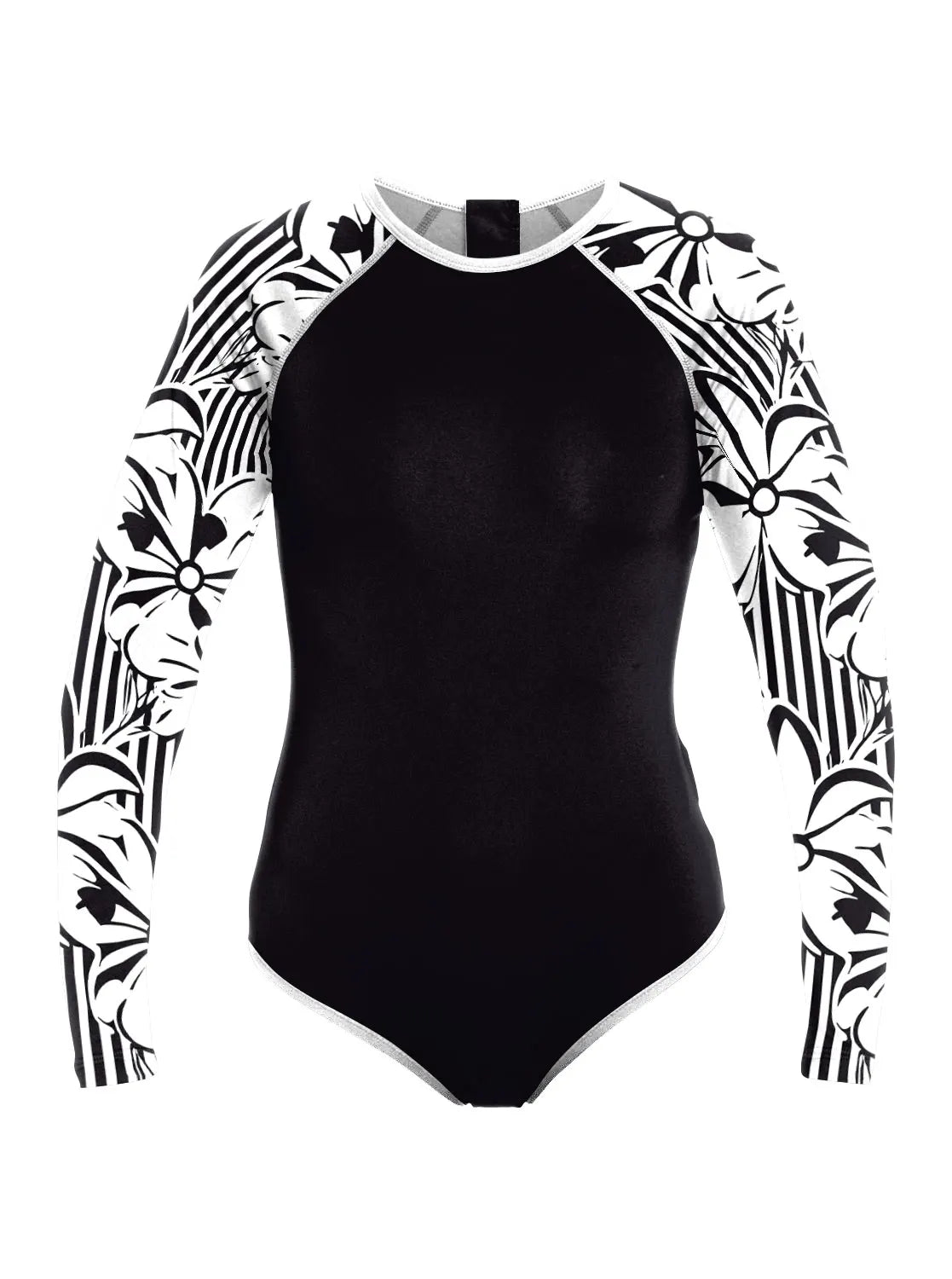 Long Sleeve Swimwear One-piece Surfing Swimsuit