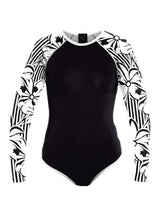Long Sleeve Swimwear One-piece Surfing Swimsuit
