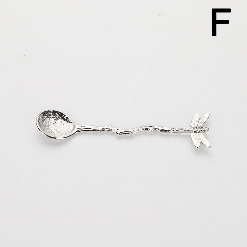 Dragonfly Branches  Tea Coffee Spoons