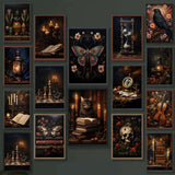 Gothic Vintage Antique Aesthetic Posters Dark Academy Canvas Painting Gallery Wall Art