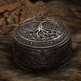 Tree of Life Viking Treasure Chest Jewellery Box
