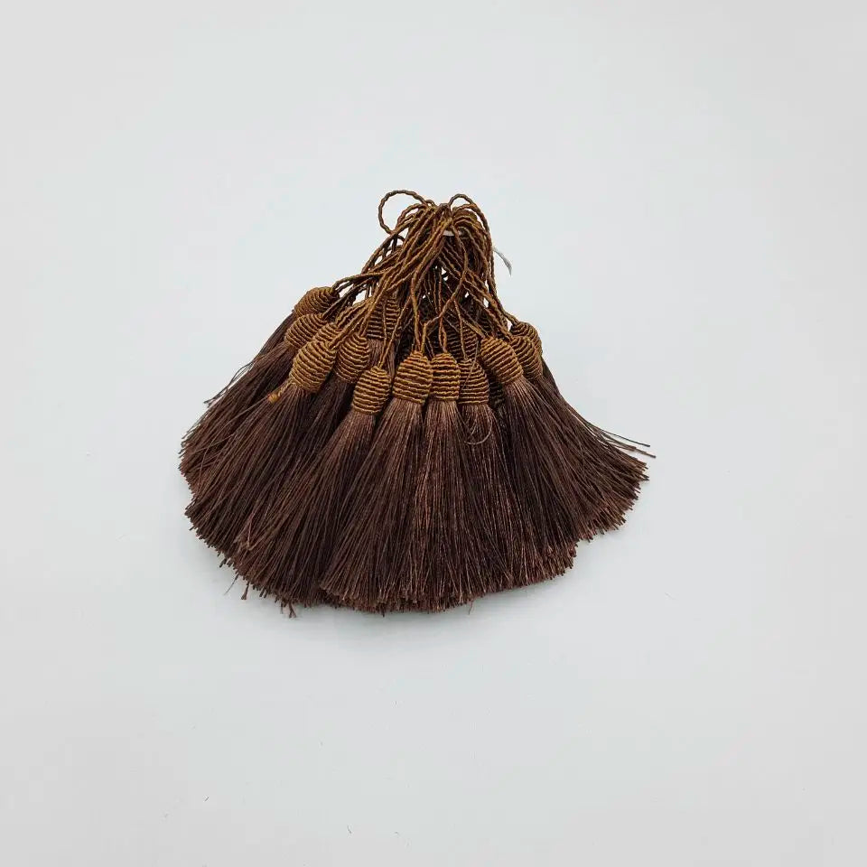 2-50pcs/lot 15cm Hanging Rope Silk Tassels Fringe Sewing Bang Tassel Trim Key Tassels for DIY Embellish Curtain Accessories