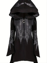 Assassin's Hoodie Asymmetric Sweatshirt with Hood