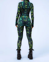 Multicolour Goddess Jumpsuit Cosplay Rave Festival Party Outfit