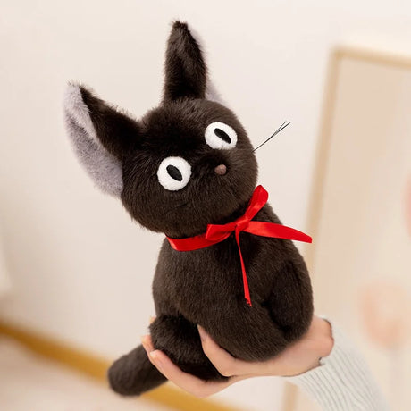 25CM Jiji Black Cat Japanese Anime Studio Ghibli Kiki's Delivery Service Soft Toy