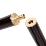 Black Skull Wooden Walking Stick Cosplay Sceptre Cane 93cm
