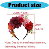 Fabric Flower Goddess Hairbands