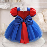 Toddler Princess Alice Belle Jasmine Mermaid Dress Baby Halloween Cosplay Costume