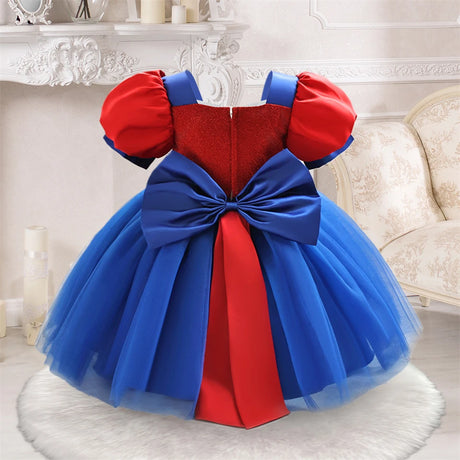 Toddler Princess Alice Belle Jasmine Mermaid Dress Baby Halloween Cosplay Costume