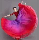 Dance Skirts 720 Degree Dancing Performance Costume