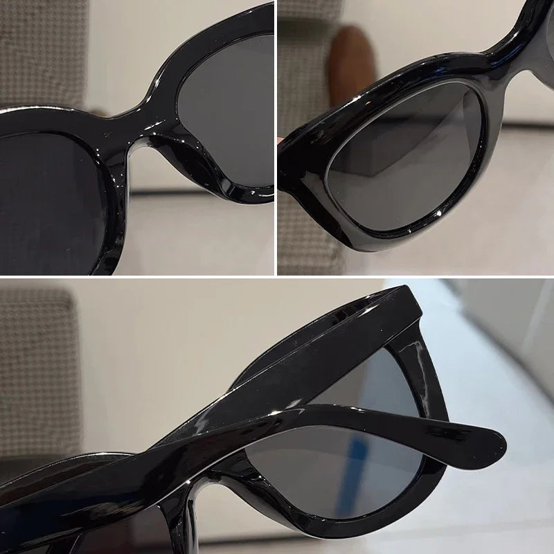 Butterscotch Oversized Sunglasses UV400