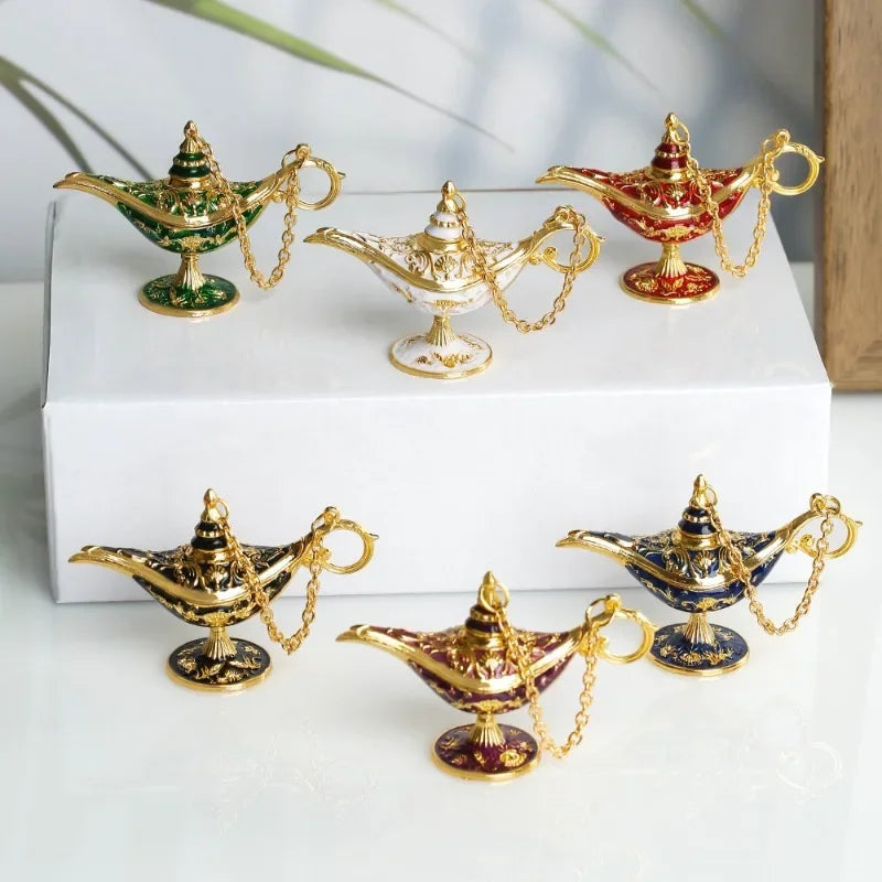 Aladdin's Lamp Magic Genie Wish Mini Decor