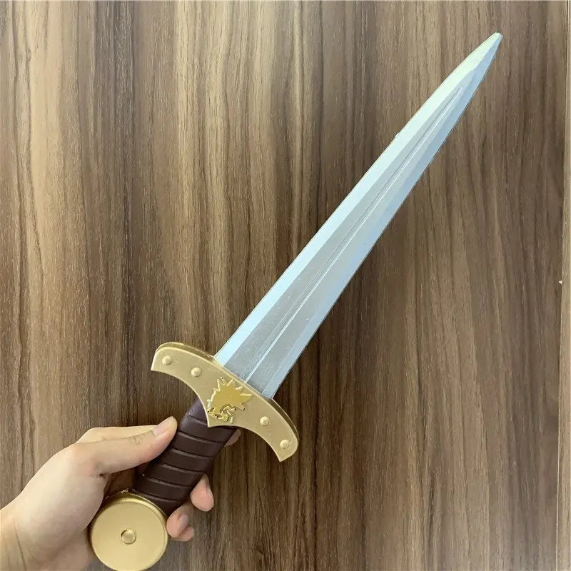 Kids Toy Golden Lion Shield Sword Sets PU Cosplay Role Play Props