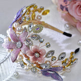 The Fae Queen Tiara Pearl Headband