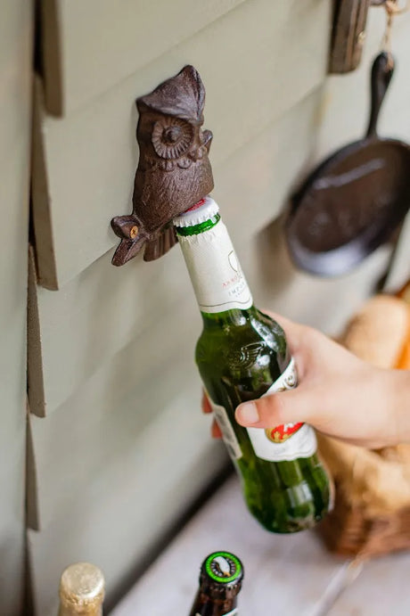 Woodland Owl Cast Iron Bottle Opener