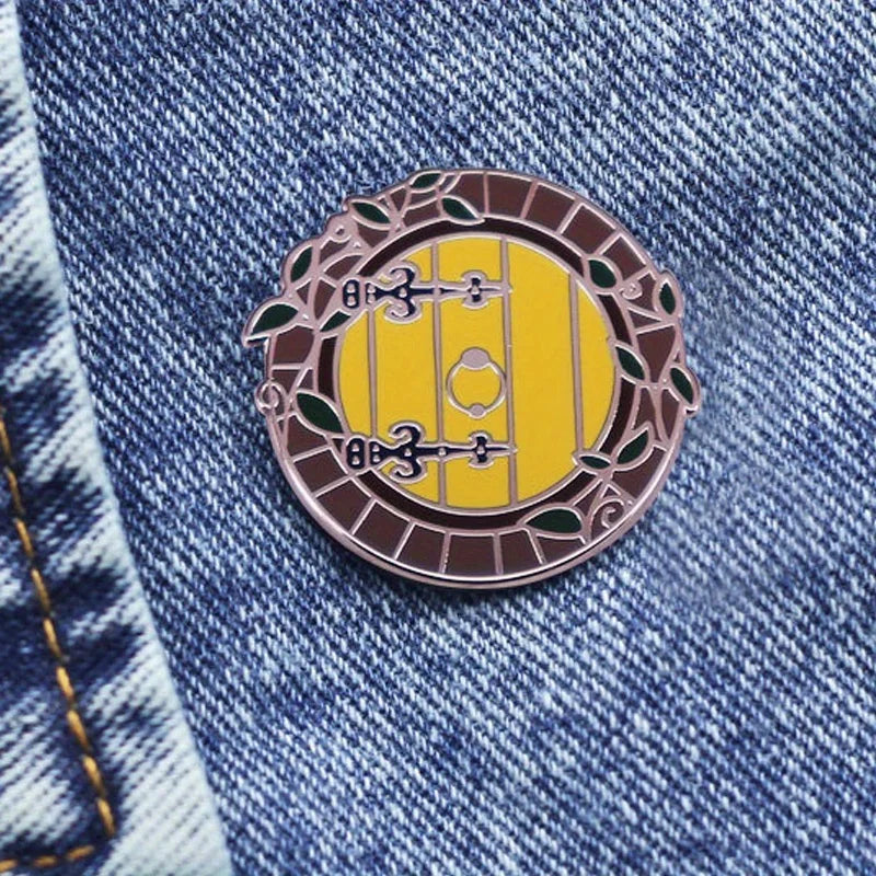 Hobbit Home Enamel Pin Badge