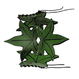 Elven Leaves Wide Waist Belt Medieval Cinch Belt with Adjustable Straps