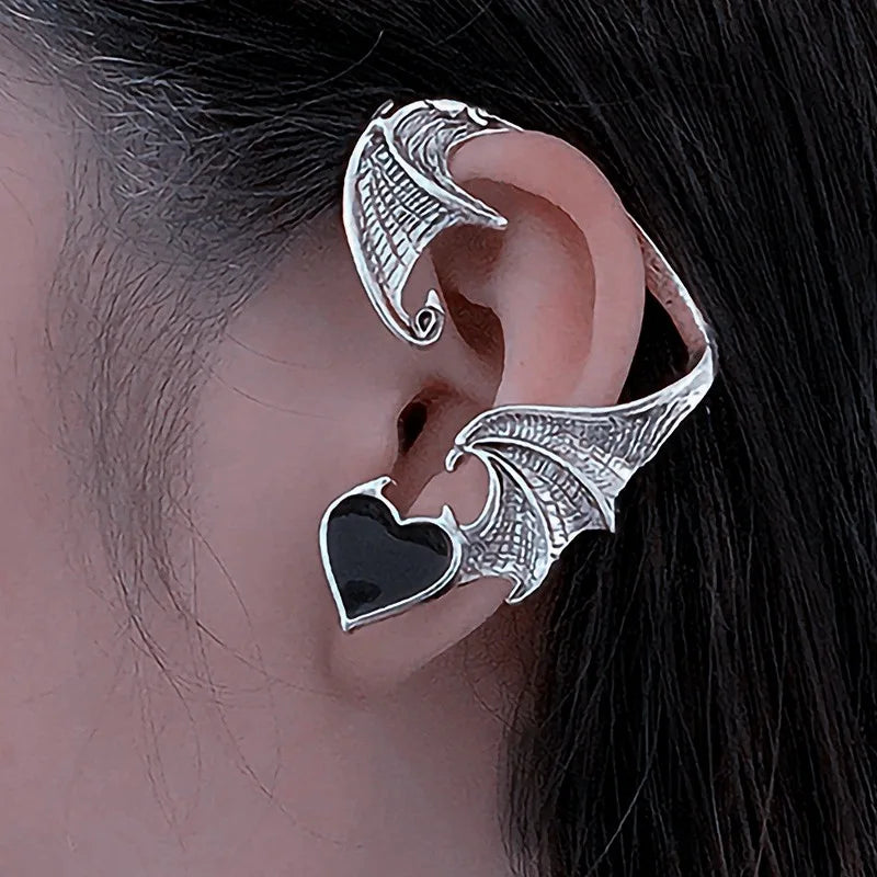 Gothic Rose Ear Cuff
