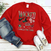 Wicked Changed for Good Sweatshirt Musical Lovers Defy Gravity Sweater Jumper