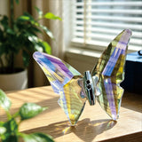 Rainbow Prism Butterfly & Dragonfly Figurine Glass Decor